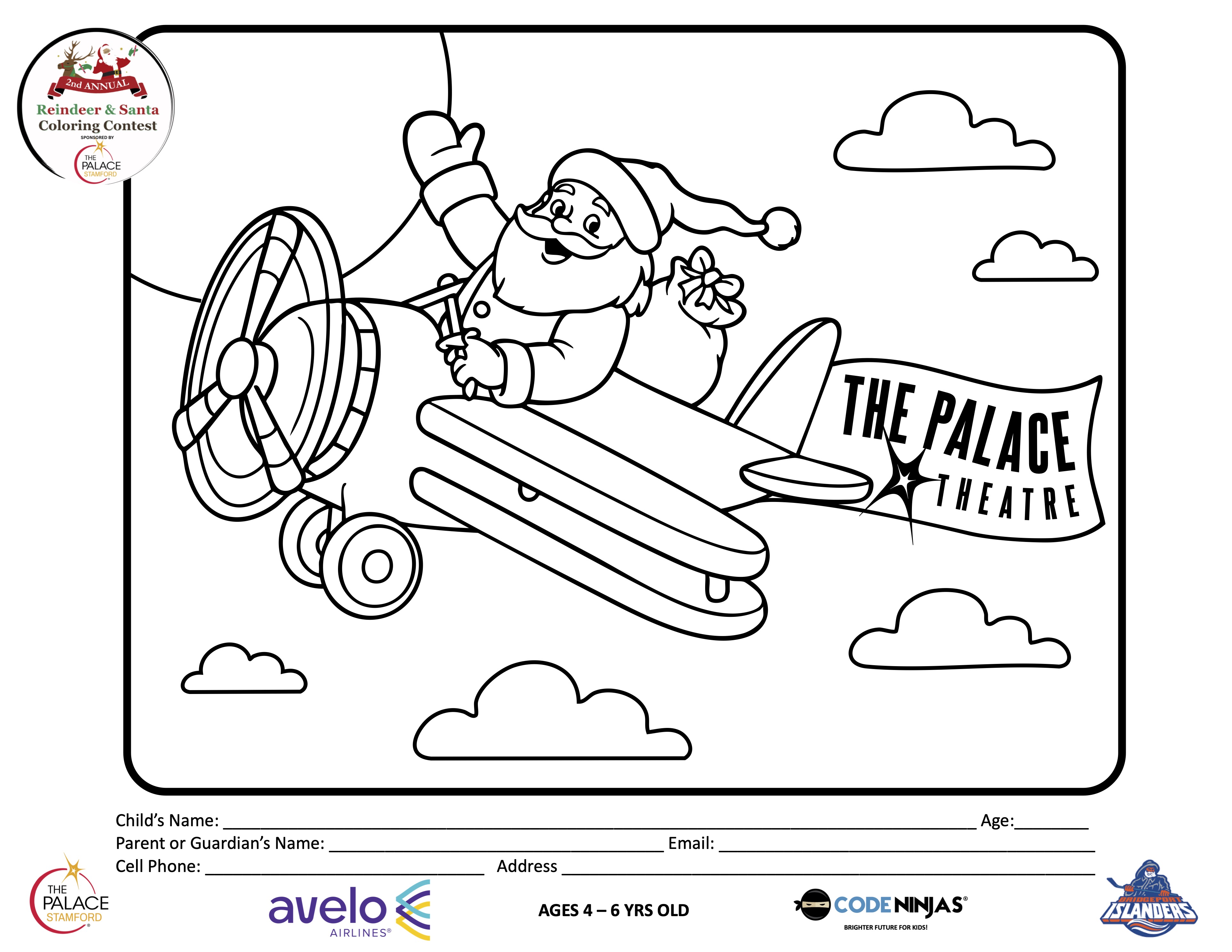 Coloring Contest for 4-6 Year Olds